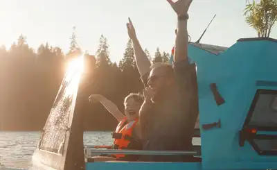 Amphibious Camper-Trike