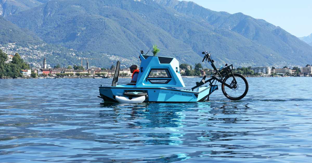 Amphibious Camper-Trike